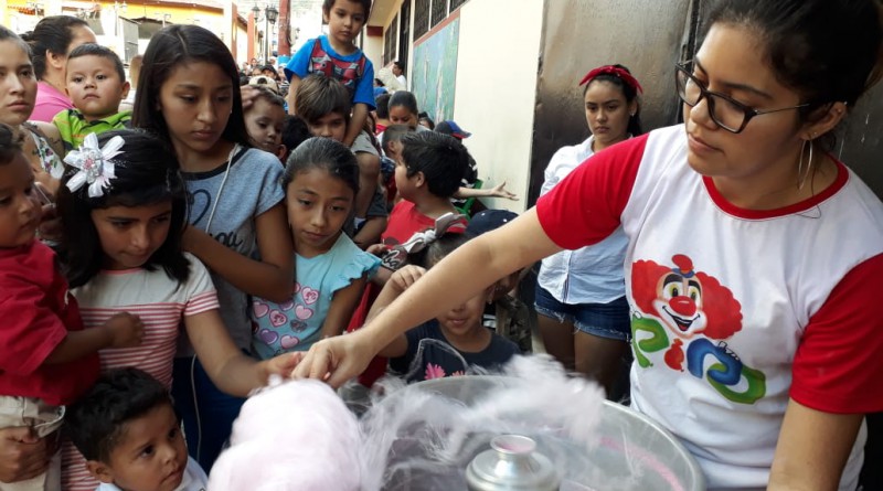 Jinotega: Los niños de esta ciudad participaron en una serie de actividades acorde a las edades de los pequeños.