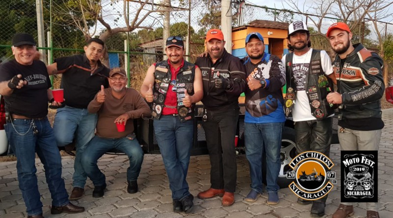 Matagalpa: Recibimiento de miembros del Club Centroamericano asistentes al 1° Festival de Moto Fest 2019
