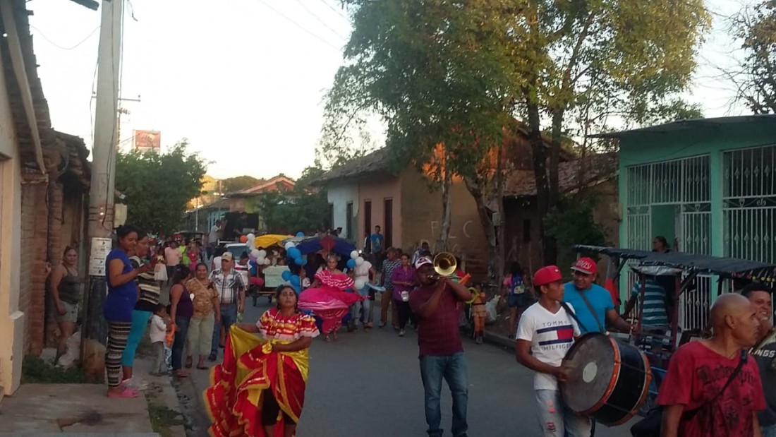 Somotillo: Carnaval por la paz el viernes 25 pasado