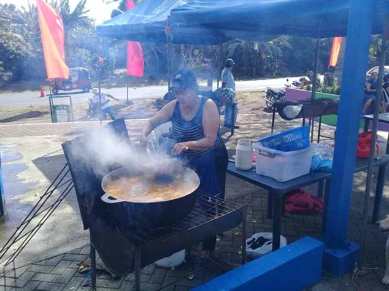 Ticuantepe:Preparando la sopa para la feria del mismo nombre