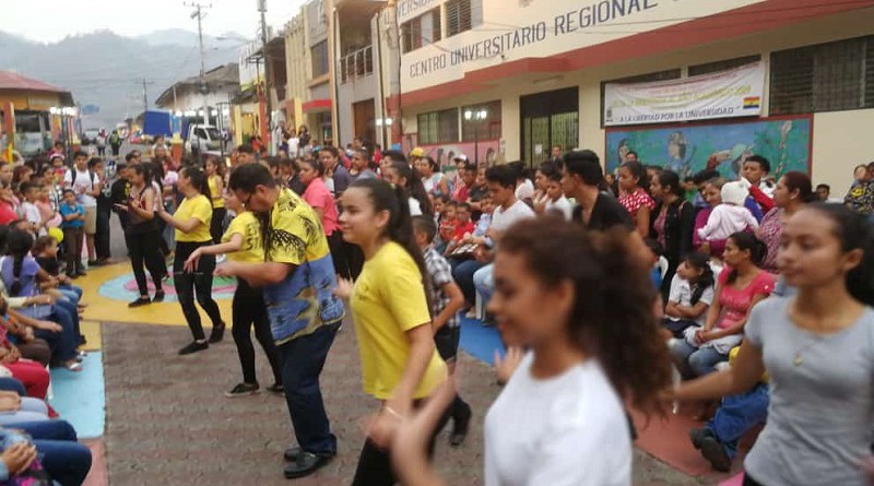 Jinotega:Presentación de artistas de la escuela municipal de danza