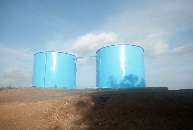 Sistema de agua potable en la comunidad Cuajachillo, Ciudad Sandino