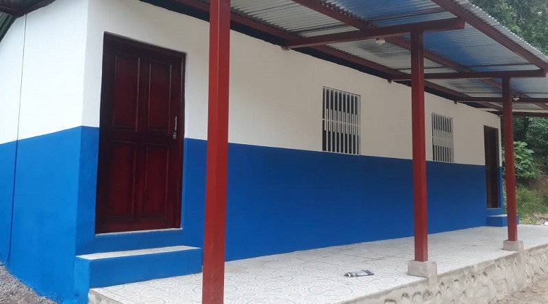 En el  municipio fronterizo de  Dipilto, el gobierno del poder ciudadano mejoró la escuela Carlos Fonseca en la comunidad El Cambalache con una inversión de 451 mil 851 córdobas.