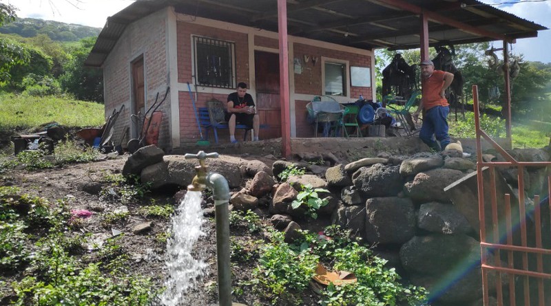  La Concordia:Construcción de sistema de agua potable en la  comunidad La Guanábana. Inversión: C$ 1,005,000.00