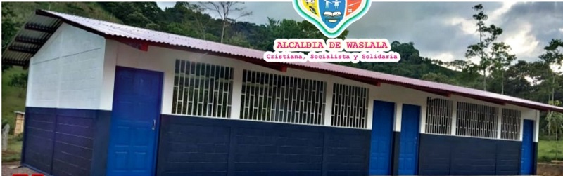 Escuela mejorada en Waslala