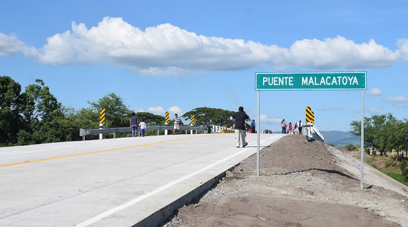 El puente conectará a Malacatoya y comarcas vecinas con  los municipios de San Lorenzo, Boaco, Tipitapa, Managua y la ciudad de Granada.