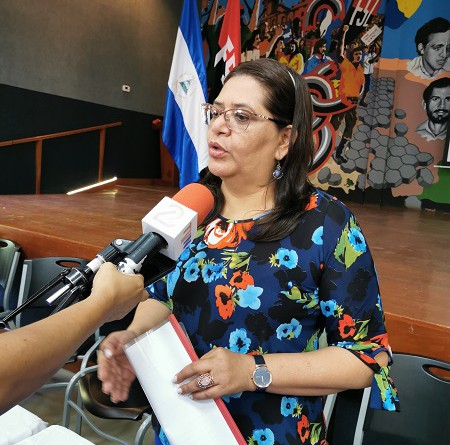 Presidenta Ejecutiva de INIFOM, Guiomar Irías