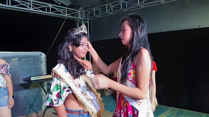Coronación de la reina Verano del municipio de La Paz Centro