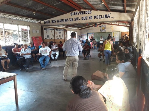 San Miguelito en la comunidad Las Palomas