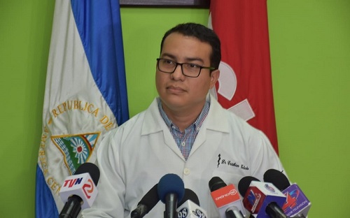 Doctor Cristiam Toledo del Minsa