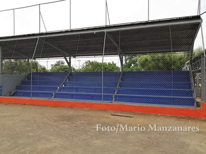 En estadio de Ciudad Sandino se rehabilitaron las graderías