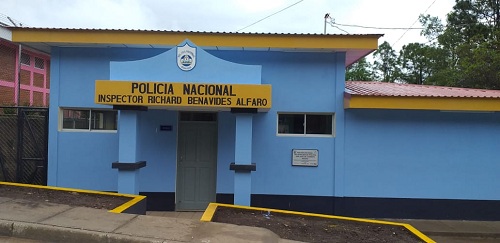 San José de Cusmapa: Construcción de estación de Policía Nacional  en el Barrio Augusto César Sandino.