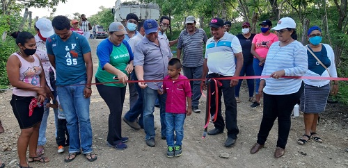 En San Juan del Sur, mejora de camino de la comunidad Las Brisas