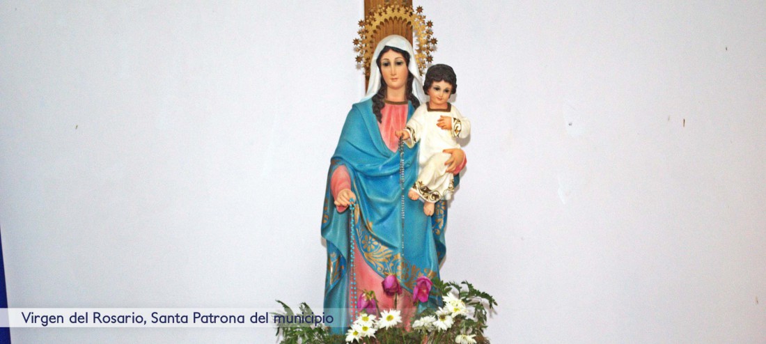 Virgen del Rosario, patrona del municipio homónimo