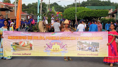 Foto archivo en el desfile en honor a San Isidro