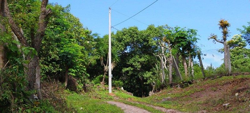 San José  del Ojoche  en San Juan del Río Coco con energía eléctrica