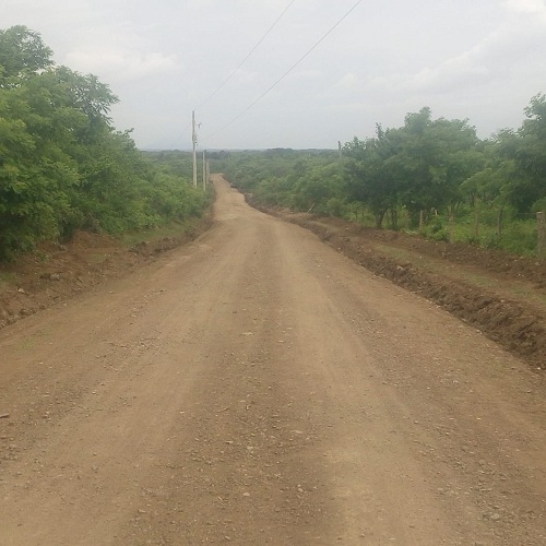 Cuatro kilómetros de caminos mejorados son obras rurales  en las comunidades La Colmena y Brasil en Tipitapa