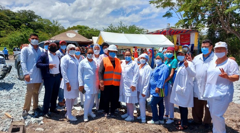 Larreynaga -Malpaisillo : Entrega de sitio para el hospital primario Francisco Meza