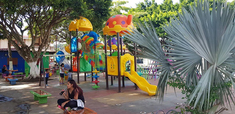 Mejoras en el parque de Catarina(Foto archivo)