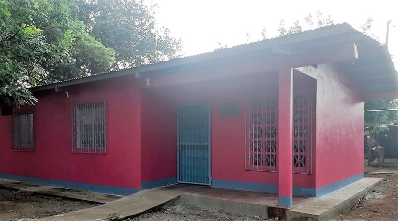 La alcaldía de Tipitapa mejoró el centro de salud en la comunidad Los Laureles.