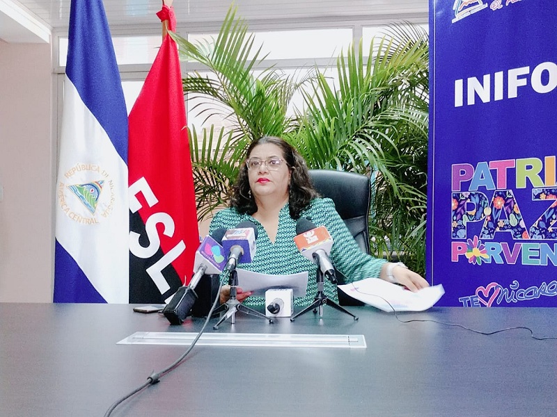 Presidenta ejecutiva del Inifom, Guiomar Irías