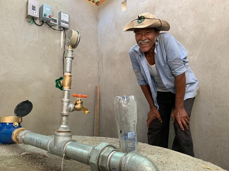 En Yalagüina mejoras en el sistema de agua de  la comunidad  Río Abajo.