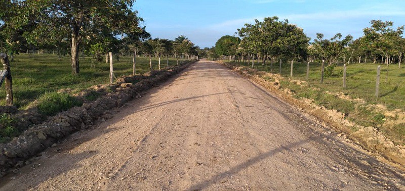 Kukra Hill: Quince kilómetros en la comunidad Neysi Ríos.