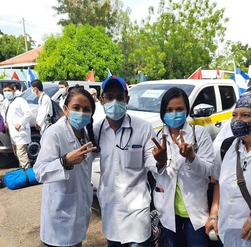 Brigadas médicas de León salieron anteayer hacia El Caribe Norten