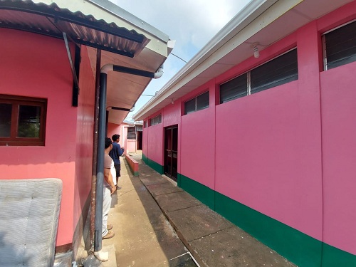 Santa Lucía: Mejoras en la  unidad de salud en el barrio Jesús Escobar.