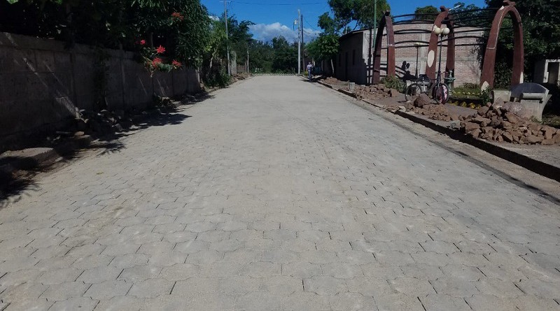 Pueblo Nuevo inaugurará tres calles en el barrio Rigoberto López P