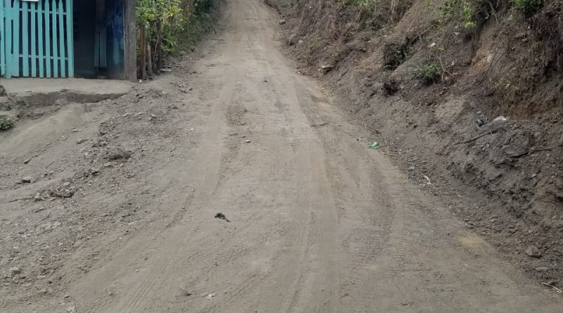 Telpaneca: Tramo de camino productivo hacia Las Delicas reparado por el MTI