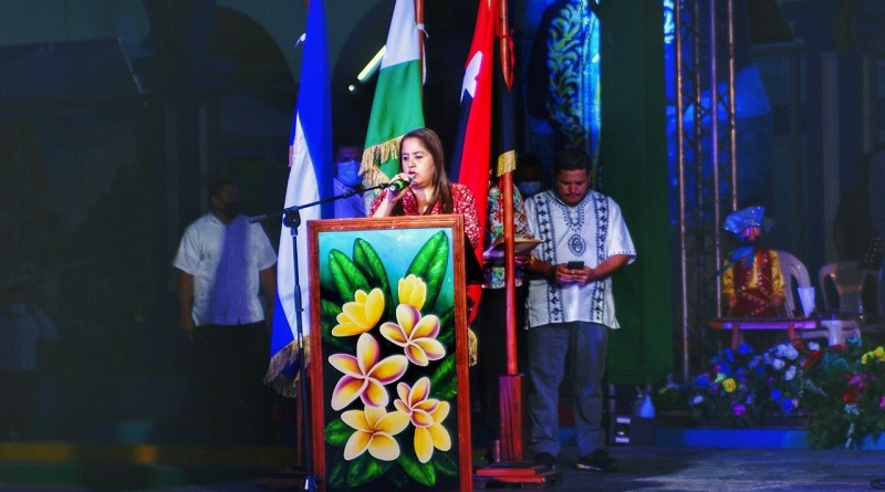 Alcaldesa de Masaya Jeanina Noguera