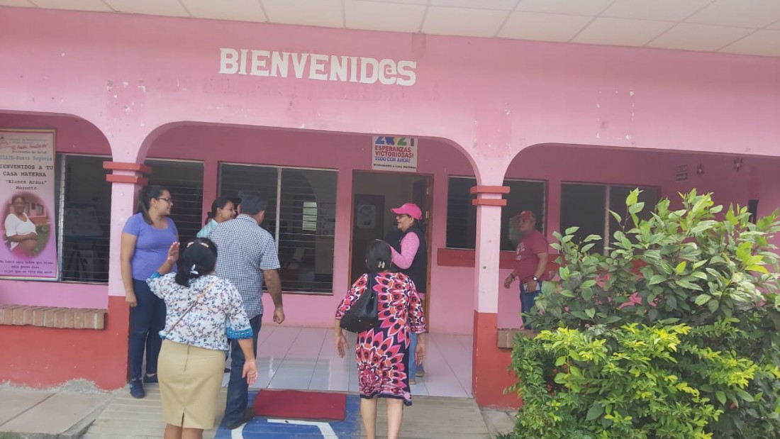 En la Casa Materna, las embarazadas allí albergadas enviaron agradecimientos al presidente Daniel Ortega y a la Vicepresidenta Rosario Murillo, por haber puesto en práctica ese plan para las mujeres rurales.