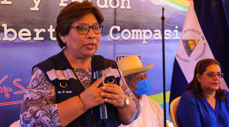 Ministra de Salud Martha Reyes