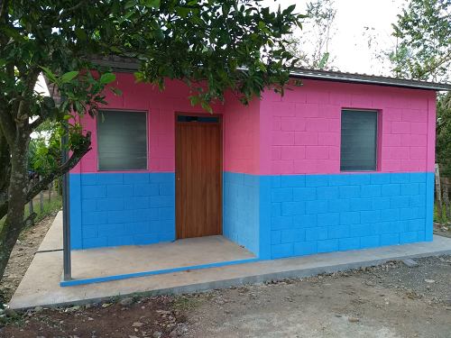 La alcaldía de Santo Tomás edificó seis viviendas que entregará a familias de los barrios: San José, Las Lajitas y Sandino #2.    