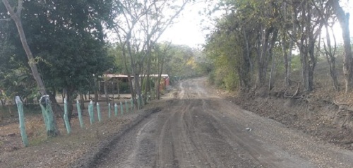 Diez kilómetros fueron restaurados en la zona de La Pazuela en Palacaguina.