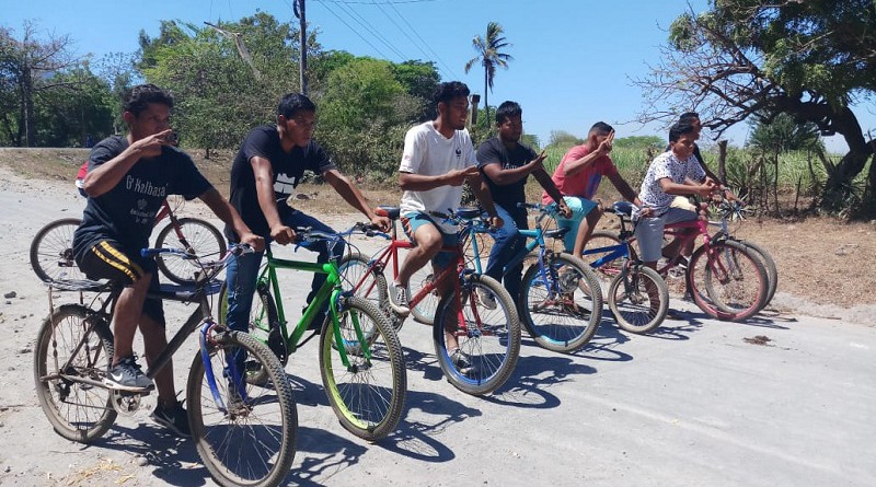 Ciclismo otra disciplina del Triatrión en Campuzano