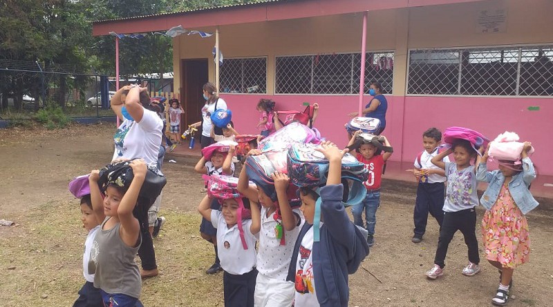 Niños del CDI Luby Morales de Somoto