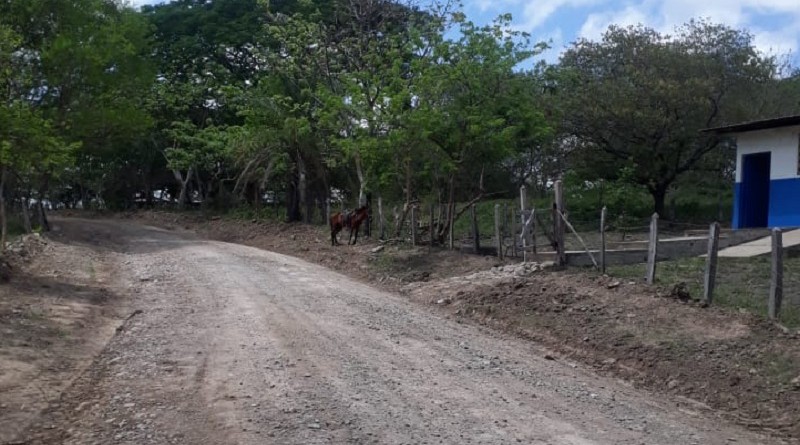 En Acoyapa se rehabilitaron 59 kilómetros de  caminos en las comunidades El Nancital, La Horqueta, El Acetunal, La Muerte, El Potrero y La Manga.