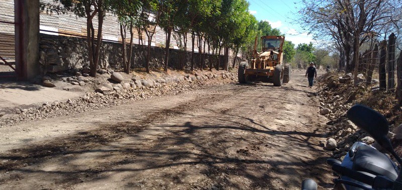 Cuatro kilómetros de camino rehabilitó el gobierno local de San Juan de Limay en la comarca Redes de Esperanzas.