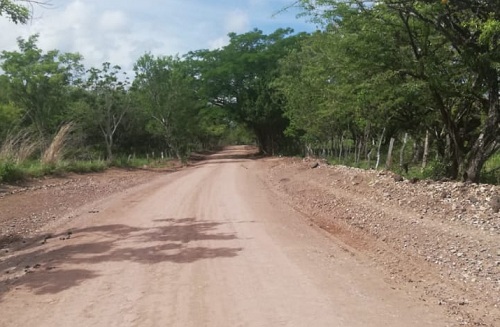 Restauración en 5.5 kilómetros de caminos, en Juigalpa.