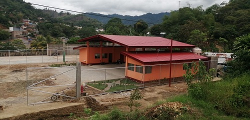 Construcción de estación de bomberos, en San Juan del Rio Coco.