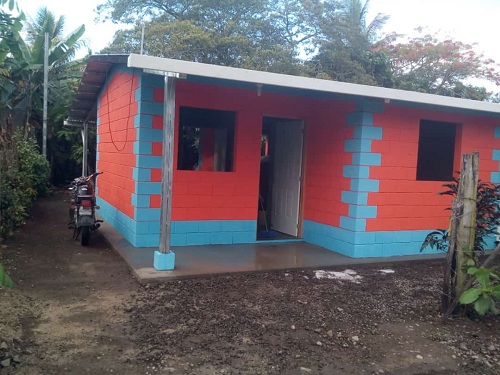 En Jalapa el gobierno local entregará  cinco viviendas en el barrio A José Abraham Soza.