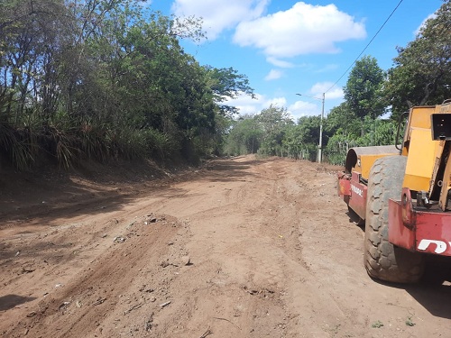 En las comunidades  San Gregorio y San Miguel, la alcaldía de Diriamba rehabilitó 5.5 kilómetros de camino.