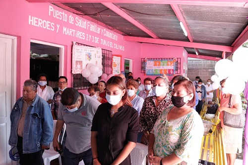 Chinandega:Mantenimiento a la unidad de salud Héroes y Mártires del 2 y 3 de Junio El Calvario