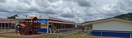 Centro escolar  en Musawás, en Bonanza