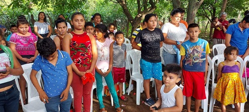En la comunidad El Pastoral, la alcaldía ejecutó 0.7 kilómetros de camino rural.