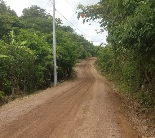 El gobierno local de Pueblo Nuevo,  reparó  6.6 kilómetros, en las comunidades Río Grande y El Consuelo.