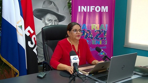 Presidenta del Inifom, Guiomar Irías