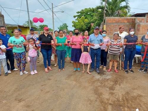 Familias de Malpaisillo inauguran ampliación de la red de distribución de agua potable